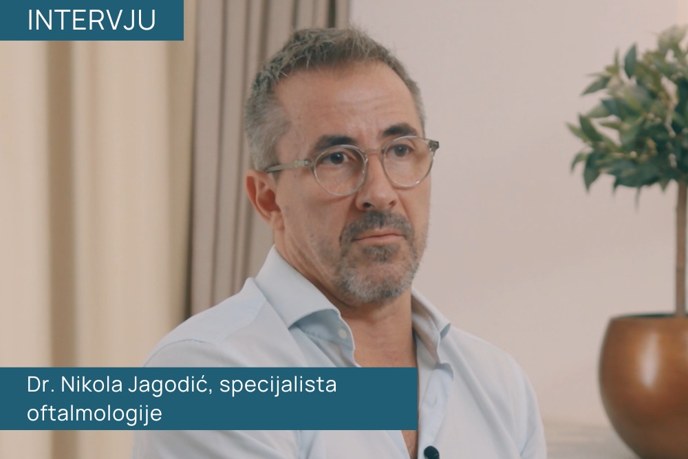 Uloga hijaluronske kiseline u kapima za oči: intervju sa oftalmologom dr. Nikolom Jagodićem